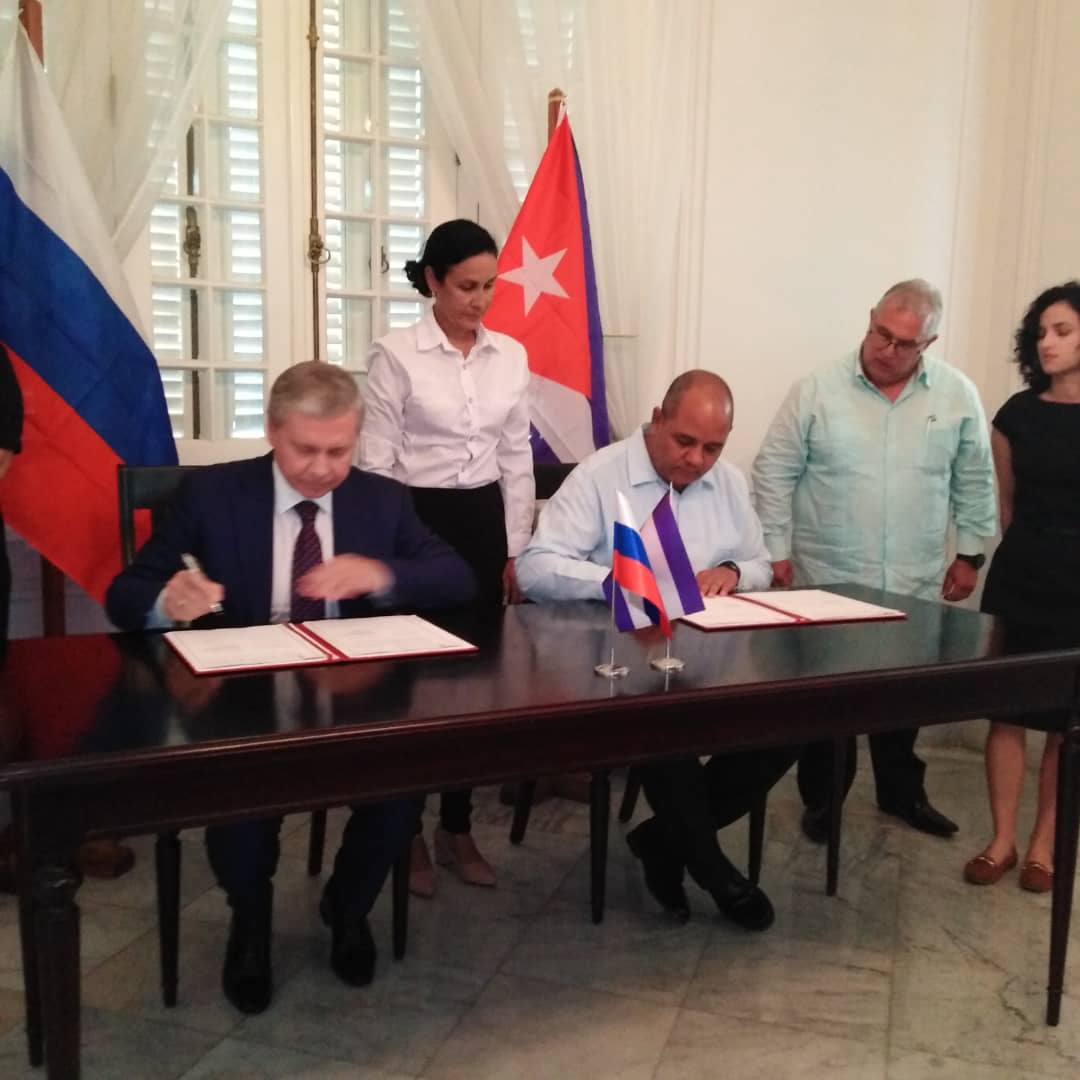 La Habana y Moscú firman Memorando de Colaboración
