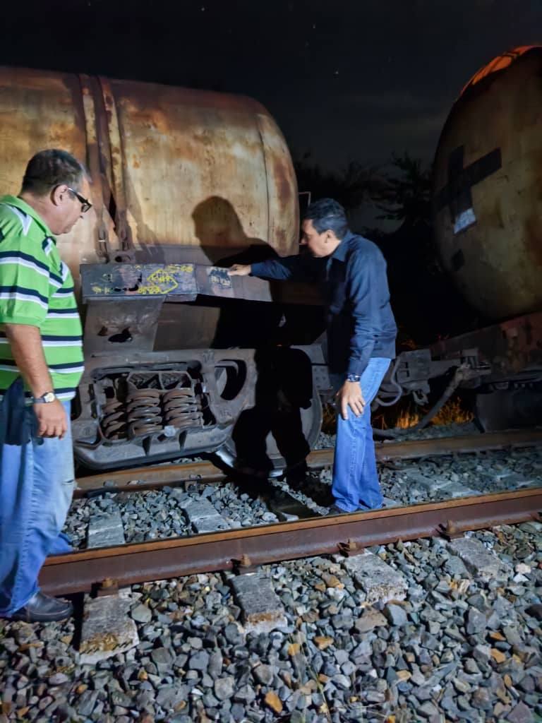 Algo más que un accidente ferroviario.