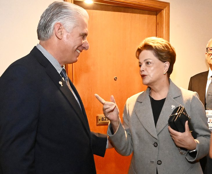 Envía Dilma Rousseff mensaje de gratitud al pueblo cubano
