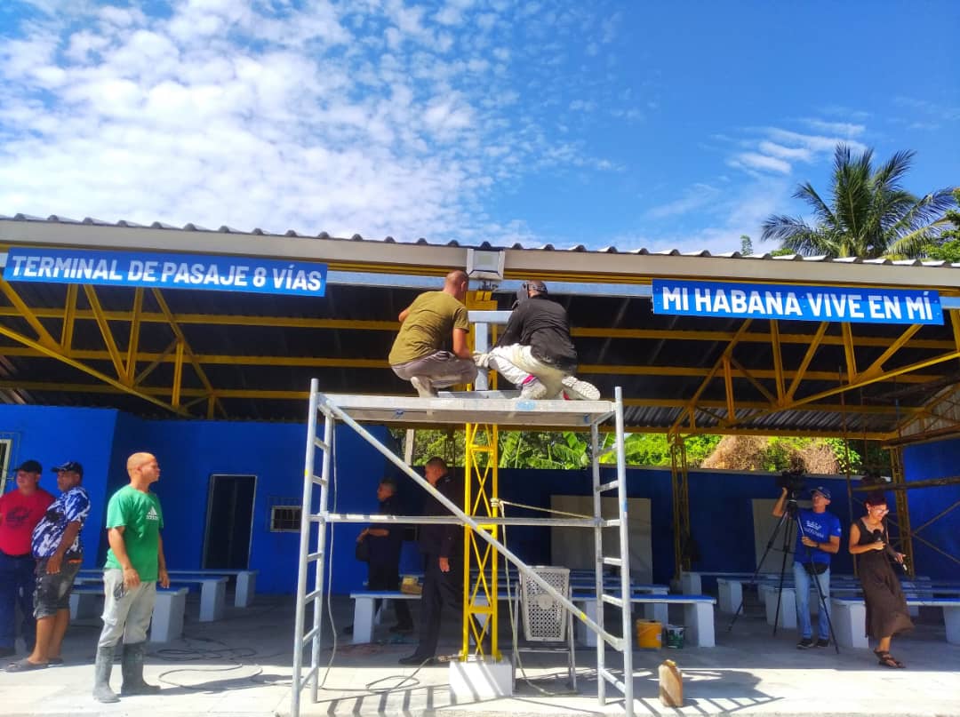 Rehabilitan la Terminal “8 Vías” y el Conejito “Doña Iris” en el Cotorro