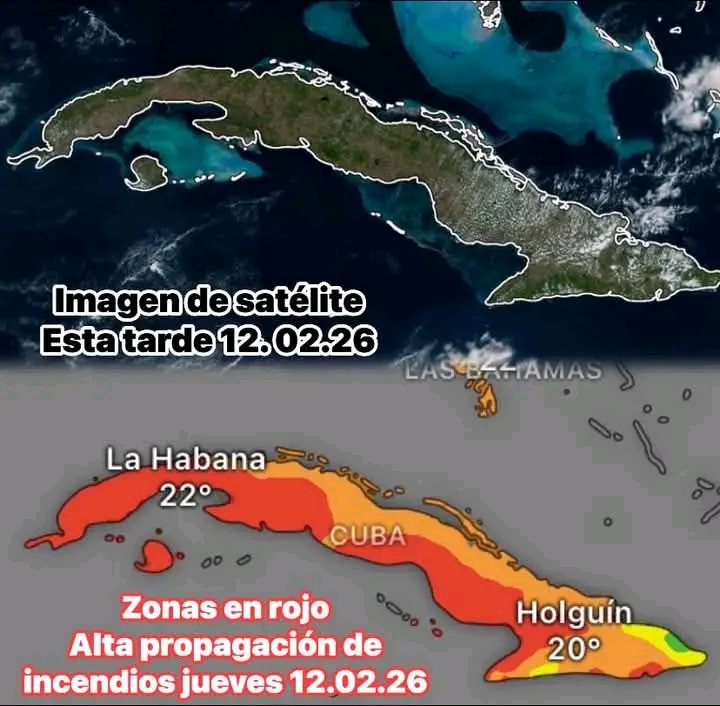 Advierten sobre condiciones propicias para incendios forestales en Cuba durante esta época del año