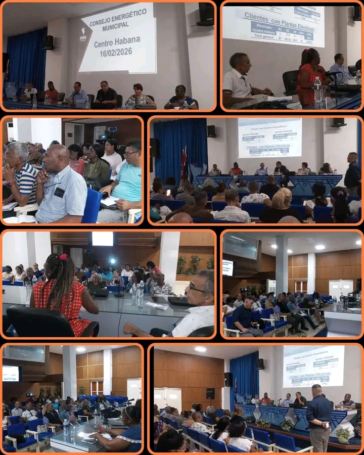 Consejo Energético en Centro Habana evalúa protección de servicios vitales