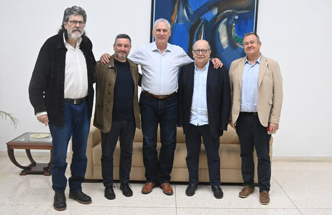 Presidente cubano agradece solidaridad de amigos italianos