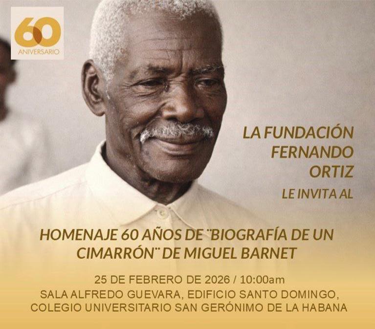 Debatirá Fundación Fernando Ortiz sobre medular obra de Miguel Barnet