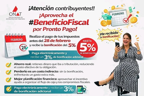 La ONAT te bonifica y Transfermóvil también