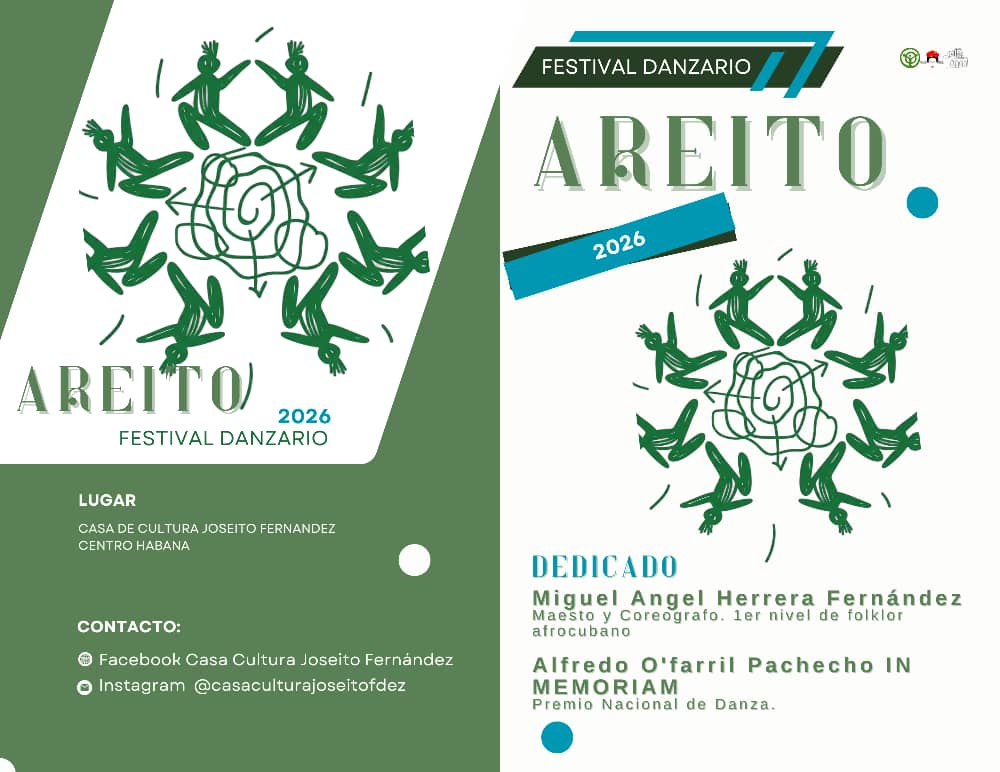 Inicia el Festival Danzario Areito 2026 en Centro Habana