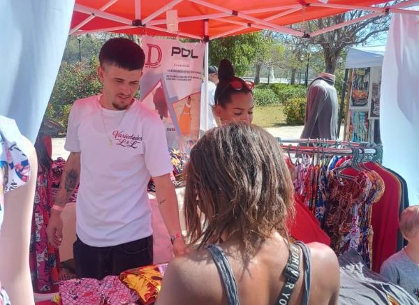 Nuevo emprendimiento textil se abre paso en la Feria de Desarrollo Local de La Habana Vieja