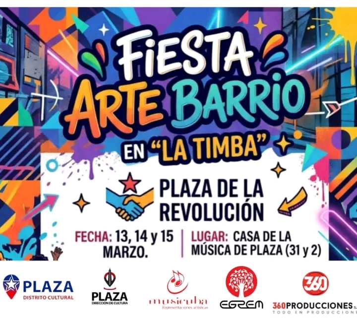 𝗣𝗿𝗼𝗽𝘂𝗲𝘀𝘁𝗮𝘀 𝗽𝗮𝗿𝗮 𝗴𝗿𝗮𝗻𝗱𝗲𝘀 𝘆 𝗰𝗵𝗶𝗰𝗼𝘀 𝗲𝗻 𝗹𝗮 𝗙𝗶𝗲𝘀𝘁𝗮 𝗔𝗿𝘁𝗲 𝗕𝗮𝗿𝗿𝗶𝗼 𝗱𝗲 𝗟𝗮 𝗧𝗶𝗺𝗯𝗮