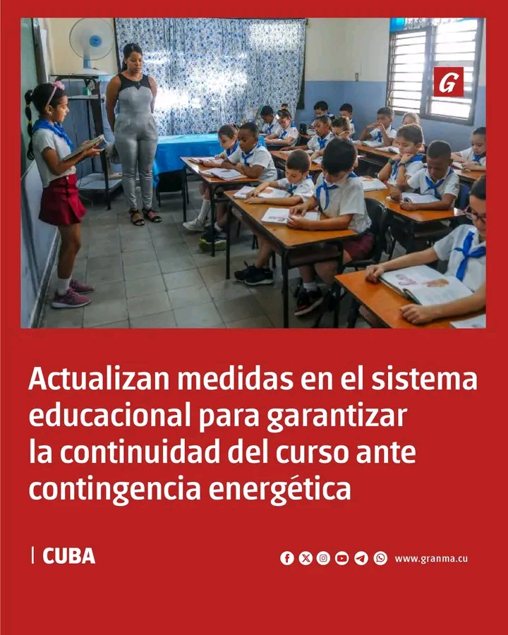 Actualizan medidas en el sistema educacional para garantizar la continuidad del curso ante contingencia energética