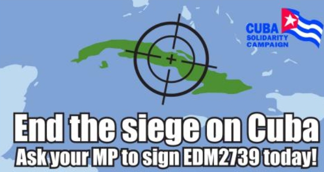 Amplio sector del Parlamento del Reino Unido rechaza la aplicación de nuevas medidas coercitivas unilaterales de EE. UU. contra Cuba