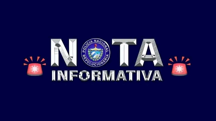 Nota informativa de la Comisión Provincial  de Seguridad Vial de La Habana