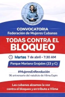 Mujeres cubanas convocan a jornada de unidad contra el bloqueo en ...