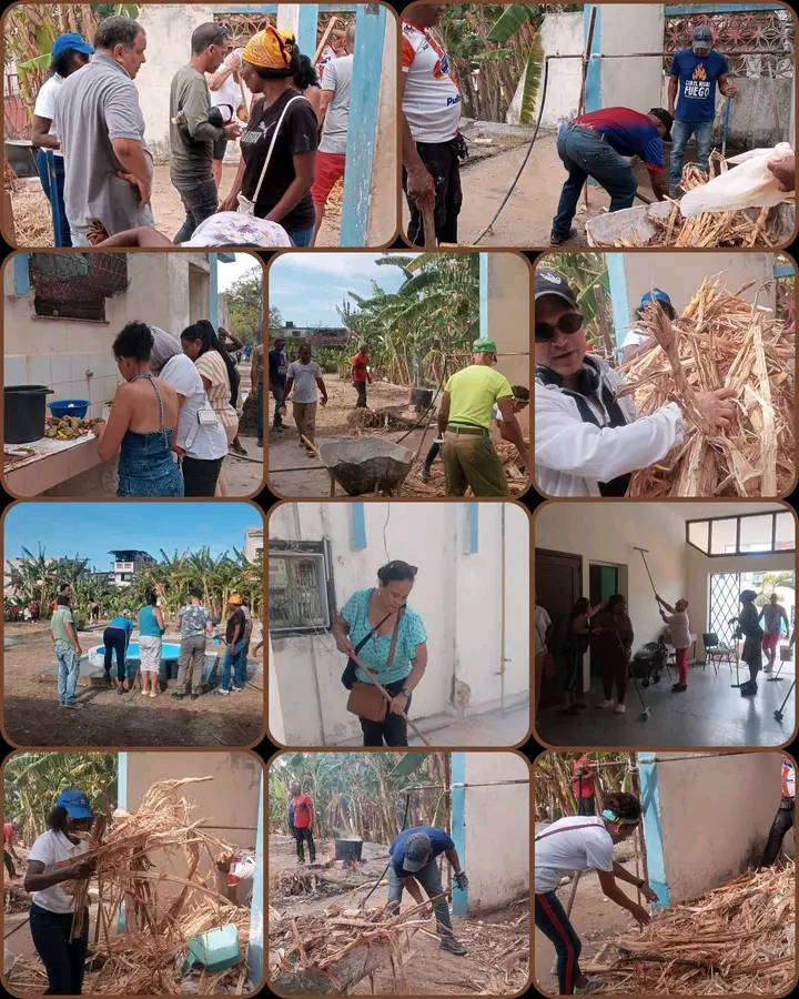 Voluntad y corazón en cada tarea: Jornada masiva de saneamiento en hogar de niños sin amparo parental