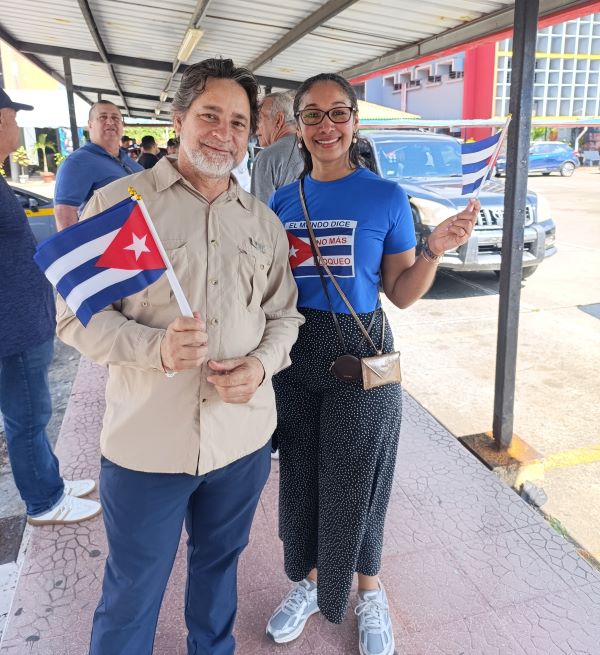 Caravana de solidaridad en Panamá reitera que Cuba no está sola