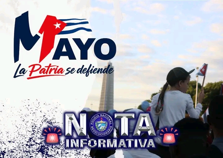Cierres viales en La Habana desde el jueves 30 por acto del 1ro de Mayo