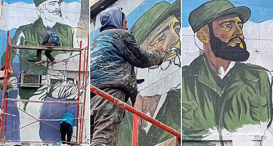 100 murales por Fidel Castro en Argentina