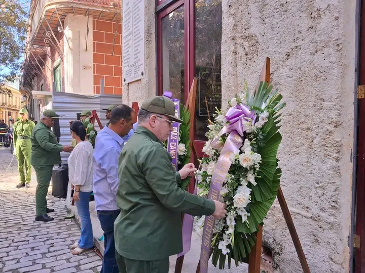 Homenaje a los 39 caídos en incendio de la ferretería Isasi a 136 años de la tragedia