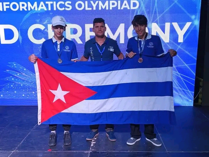 Cuba lidera a Latinoamérica con 3 medallas en Olimpiada Internacional de Matemática e Informática