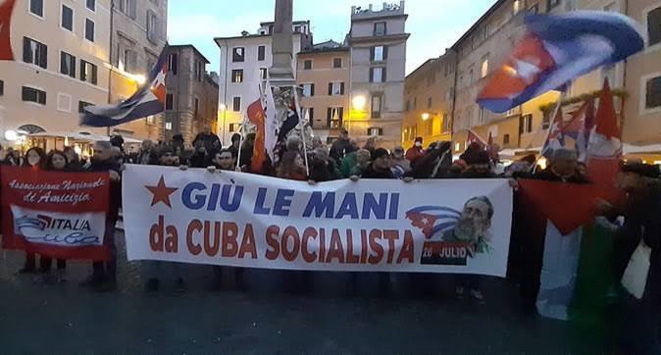 Organizaciones italianas unen sus fuerzas en la solidaridad con Cuba