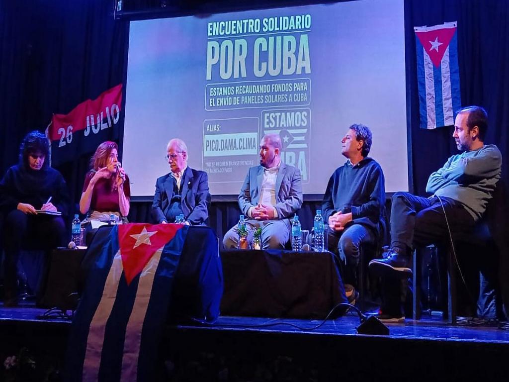 A Cuba y al pueblo cubano hay que defenderlos, claman desde Argentina