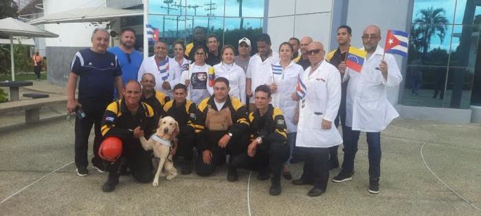 En Venezuela Brigada Especial de Salvamento y Rescate de Cuba