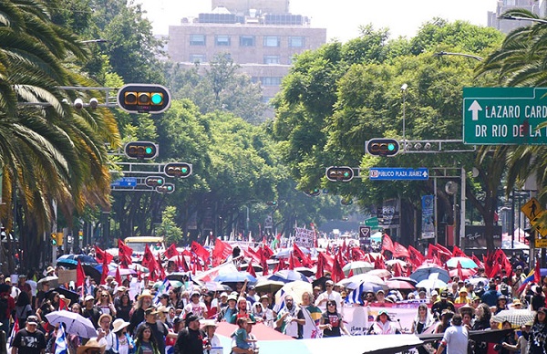 Agradeció Díaz-Canel solidaridad de México con Cuba