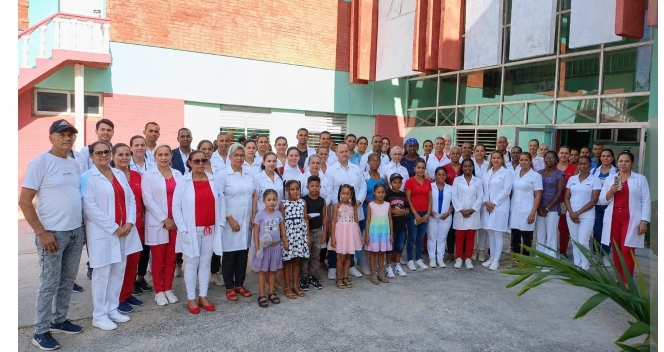 Corazón y ciencia: policlínico Wilfredo Pérez celebra cero mortalidad infantil y recibe merecido reconocimiento