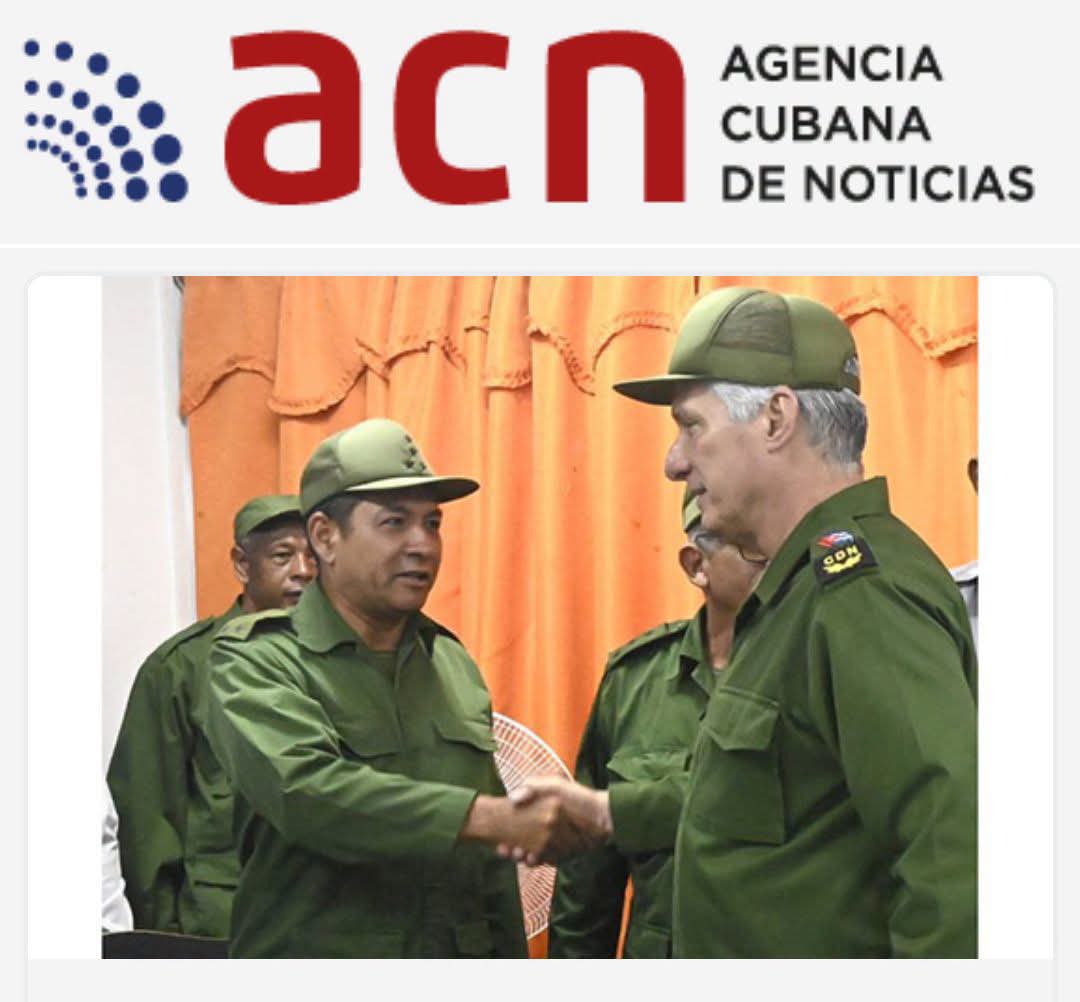 Visita Díaz-Canel Zona de Defensa en Guanabacoa