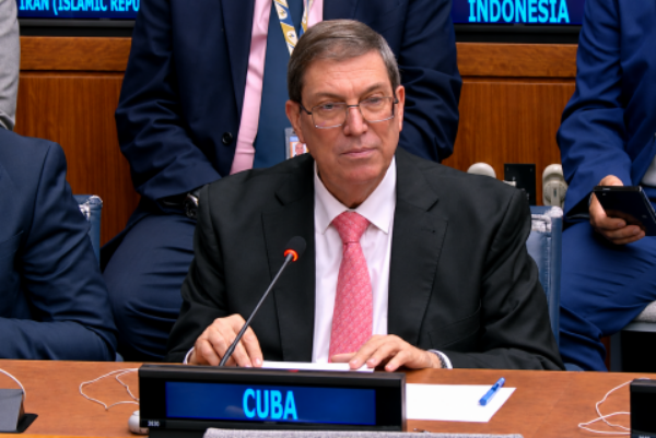 Intervención del ministro de Relaciones Exteriores, Bruno Rodríguez Parrilla, en la Reunión de Alto Nivel para Abordar las Amenazas Existenciales que Plantea el Aumento del Nivel del Mar. Nueva York, 24 de septiembre