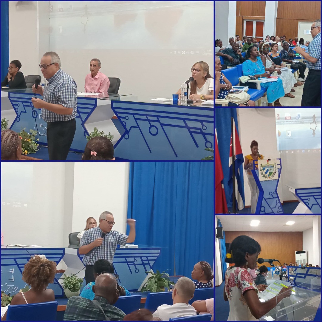Ministro de Trabajo y Seguridad Social intercambia con delegados y funcionarios en Centro Habana