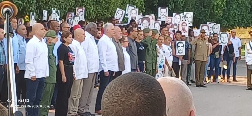 Se rindió tributo a las Víctimas del Terrorismo de Estado en La Habana
