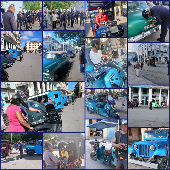 Centro Habana aplica decretos y Ley 109 a 47 infractores del transporte informal