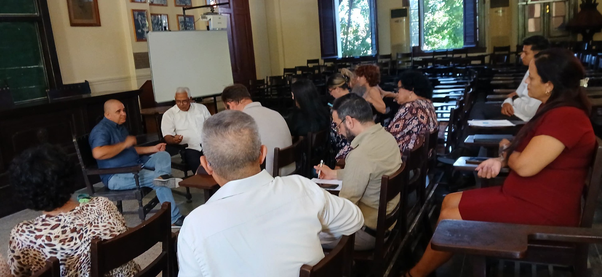 El Tribunal Provincial Popular de la capital fortalece vínculos con la Universidad de La Habana en la formación de futuros juristas