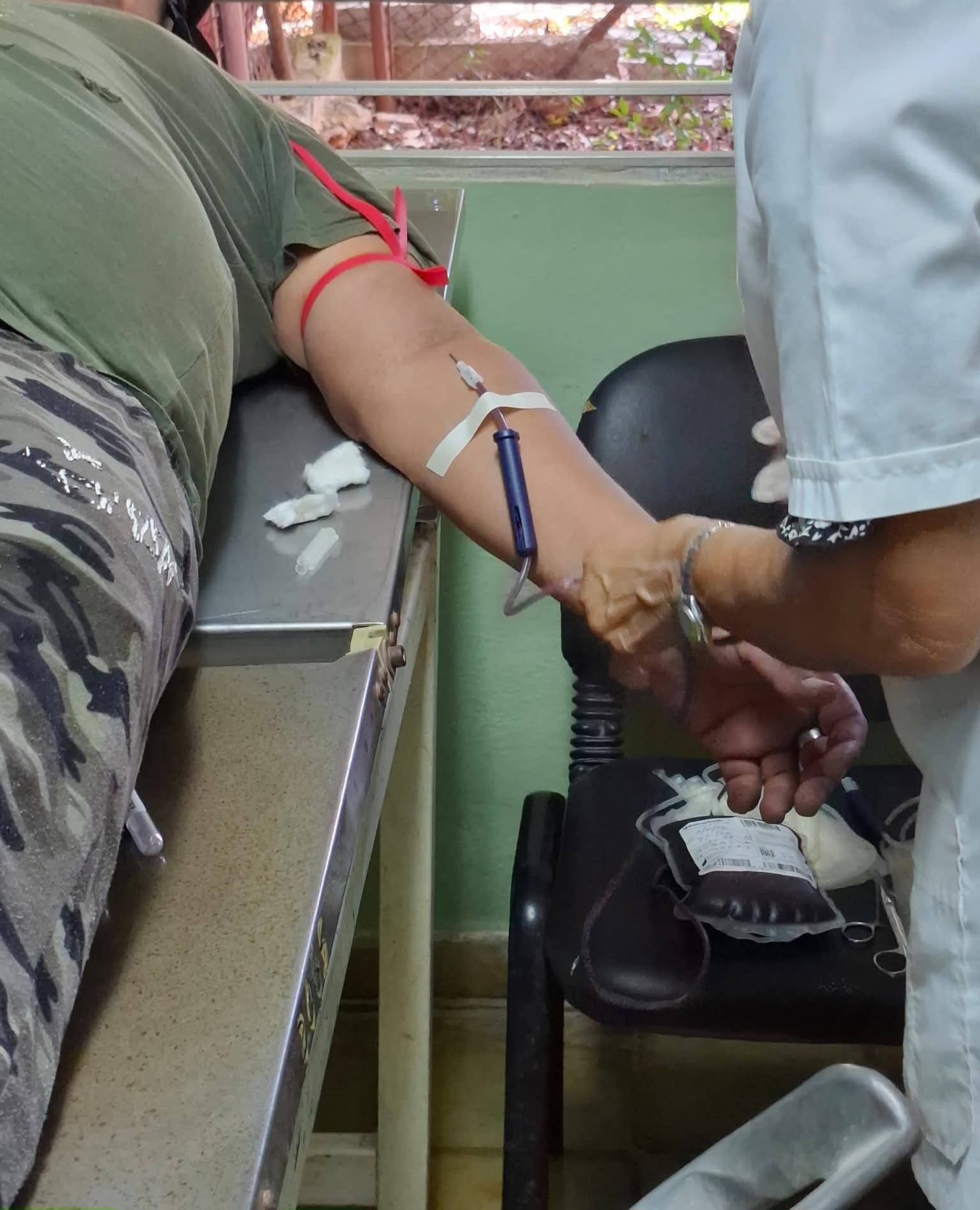 Donador de sangre