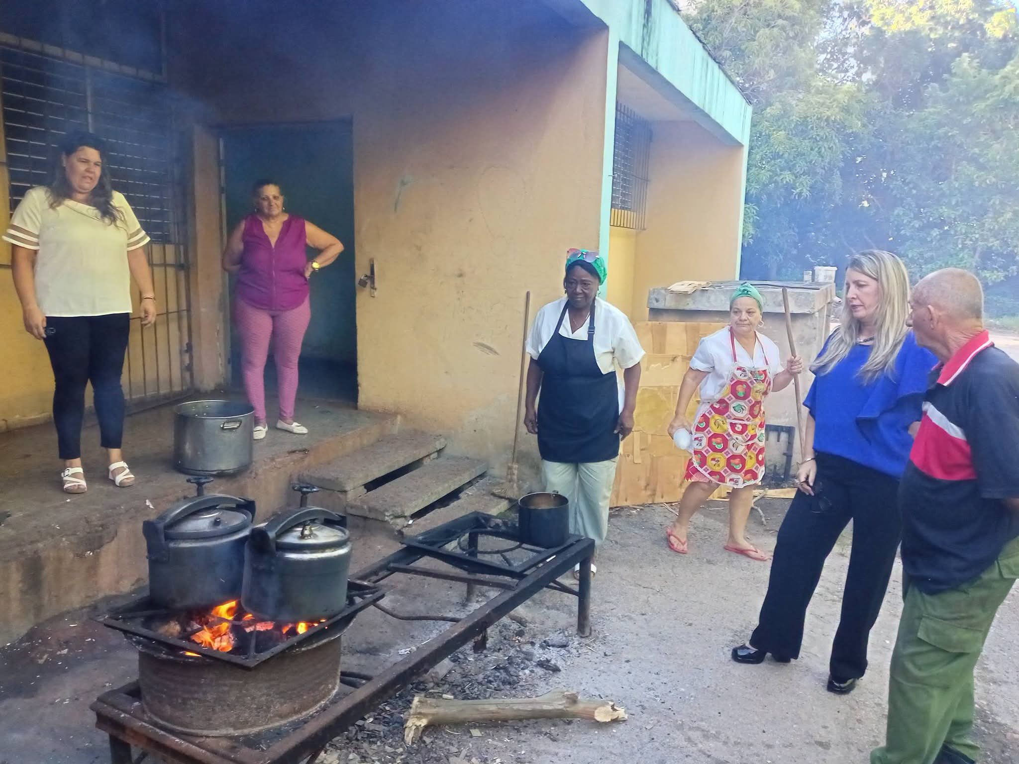 Cocina de escuela
