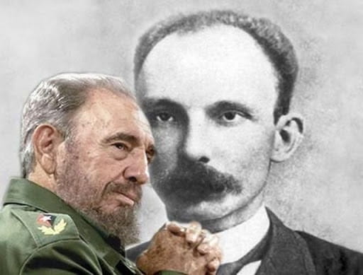 Fidel Castro y José Martí