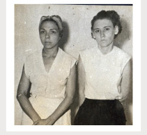 Melba y Haydee Santamaría en la prisión 